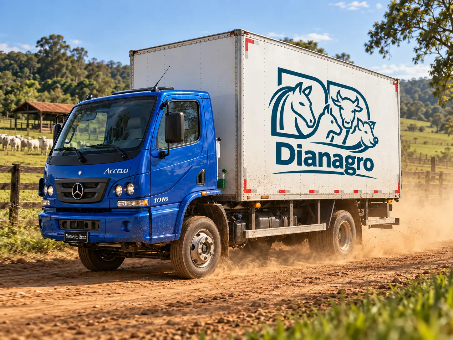 Caminhão de distribuição